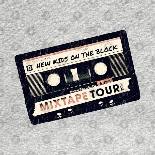 Cassette Tape Retro Vintage NKOTB by DudiDama.co